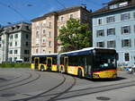 (235'079) - Steffen, Remetschwil - Nr. 76/AG 35'824 - Solaris am 2. Mai 2022 beim Bahnhof Zrich-Wiedikon