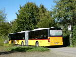 (240'064) - Steiner, Ortschwaben - Nr. 3/BE 83'880 - Mercedes am 11. September 2022 beim Bahnhof Gmmenen