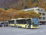 (222'630) - STI Thun - Nr. 182/BE 804'182 - Mercedes am 24. Oktober 2020 beim Bahnhof Interlaken Ost