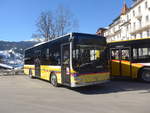 STI Thun/729313/223839---grindelwaldbus-grindelwald---nr (223'839) - Grindelwaldbus, Grindelwald - Nr. 17/BE 72'444 - MAN/Gppel (ex STI Thun Nr. 133) am 28. Februar 2021 beim Bahnhof Grindelwald