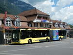 (238'592) - STI Thun - Nr. 161/BE 752'161 - Mercedes am 30. Juli 2022 beim Bahnhof Interlaken Ost