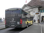Thun/877979/273181---sti-thun---nr (273'181) - STI Thun - Nr. 181/BE 752'181 - Mercedes am 25. M�rz 2025 beim Bahnhof Thun