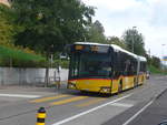 (220'986) - Stutz, Jonen - Nr. 351/AG 16'530 - Solaris am 22. September 2020 beim Bahnhof Birmensdorf