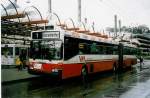 (022'517) - WV Winterthur - Nr. 146 - Mercedes Gelenktrolleybus am 18. April 1998 beim Hauptbahnhof Winterthur