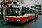 (030'921) - WV Winterthur - Nr. 141 - Mercedes Gelenktrolleybus am 18. April 1999 beim Hauptbahnhof Winterthur