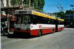 (041'511) - WV Winterthur - Nr. 125 - Saurer/FHS Gelenktrolleybus am 19. Juni 2000 beim Hauptbahnhof Winterthur