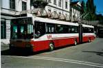 (041'526) - WV Winterthur - Nr. 160 - Mercedes Gelenktrolleybus am 19. Juni 2000 beim Hauptbahnhof Winterthur