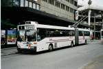 (041'911) - WV Winterthur - Nr. 156 - Mercedes Gelenktrolleybus am 13. Juli 2000 beim Hauptbahnhof Winterthur