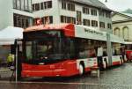(127'011) - SW Winterthur - Nr. 102 - Hess/Hess Gelenktrolleybus am 19. Juni 2010 in Winterthur, Marktplatz