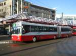 (131'531) - SW Winterthur - Nr. 161 - Mercedes Gelenktrolleybus am 9. Dezember 2010 beim Hauptbahnhof Winterthur