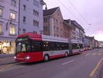 (212'671) - SW Winterthur - Nr. 173 - Solaris Gelenktrolleybus am 7. Dezember 2019 in Winterthur, Schmidgasse