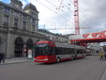 (214'458) - SW Winterthur - Nr. 178 - Solaris Gelenktrolleybus am 18. Februar 2020 beim Hauptbahnhof Winterthur