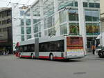 (241'590) - SW Winterthur - Nr. 123 - Hess/Hess Gelenktrolleybus am 20. Oktober 2022 beim Hauptbahnhof Winterthur