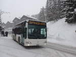 (188'045) - Interbus, Yverdon - Nr. 43/VS 132'933 - Mercedes (ex Regionalverkehr Kurhessen, D-Kassel) am 20. Januar 2018 in Les Collons, Office Tourisme (Einsatz Theytaz)