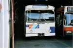 (062'413) - TPG Genve (TL 706) - Nr. 57 - FBW/Hess Trolleybus (ex Nr. 786) am 4. August 2003 in Genve, Dpt