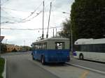 (144'628) - TL Lausanne (Rtrobus) - Nr. 2 - FBW/Eggli Trolleybus (ex Nr. 3) am 26. Mai 2013 in Le Mont, Grand-Mont