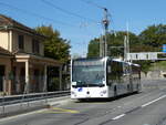 TL Lausanne/753465/228837---intertours-domdidier---nr (228'837) - Intertours, Domdidier - Nr. 468/FR 300'468 - Mercedes (ex Nr. 201) am 11. Oktober 2021 beim Bahnhof Prilly-Chasseur (Einsatz TL)