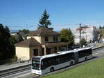 TL Lausanne/753468/228840---intertours-domdidier---nr (228'840) - Intertours, Domdidier - Nr. 468/FR 300'468 - Mercedes (ex Nr. 201) am 11. Oktober 2021 beim Bahnhof Prilly-Chasseur (Einsatz TL)