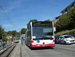 TL Lausanne/753471/228843---intertours-domdidier---fr (228'843) - Intertours, Domdidier - FR 300'454 - Mercedes (ex A-Wien) am 11. Oktober 2021 beim Bahnhof Prilly-Chasseur (Einsatz TL)