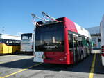 (238'575) - TPF Fribourg - Nr. 6610 - Hess/Hess Gelenktrolleybus am 30. Juli 2022 in Kerzers, Interbus