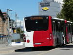 TPF Fribourg/787102/239998---tpf-fribourg---nr (239'998) - TPF Fribourg - Nr. 6001/FR 300'216 - Mercedes am 11. September 2022 beim Bahnhof Ddingen