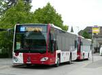 (250'297) - TPF Fribourg - Nr. 6004/FR 300'357 - Mercedes am 20. Mai 2023 beim Bahnhof Ddingen