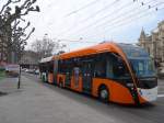 (159'148) - TPG Genve - Nr. 1622 - Van Hool Gelenktrolleybus am 14. Mrz 2015 in Genve, Place des Vingt-Deux-Cantons