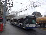 (189'139) - TPG Genve - Nr. 756 - Hess/Hess Gelenktrolleybus am 12. Mrz 2018 in Genve, Place des Vingt-Deux-Cantons