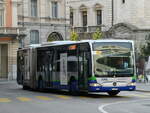 (230'330) - TPL Lugano - Nr. 412/TI 139'551 - Mercedes am 10. November 2021 in Lugano, Centro