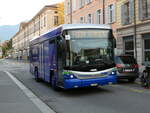 (230'335) - TPL Lugano - Nr. 202/TI 227'526 - Scania/Hess am 10. November 2021 in Lugano, Centro