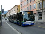 (230'380) - TPL Lugano - Nr. 450/TI 339'505 - Mercedes am 10. November 2021 in Lugano, Centro