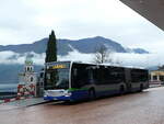 (242'767) - TPL Lugano - Nr. 448/TI 339'503 - Mercedes am 16. November 2022 beim Bahnhof Lugano