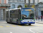 (242'875) - TPL Lugano - Nr. 455/TI 339'715 - Mercedes am 17. November 2022 in Lugano, Centro
