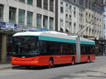 VB Biel/515133/173593---vb-biel---nr (173'593) - VB Biel - Nr. 60 - Hess/Hess Gelenktrolleybus am 1. August 2016 in Biel, Guisanplatz