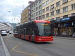 VB Biel/713428/220433---vb-biel---nr (220'433) - VB Biel - Nr. 92 - Hess/Hess Gelenktrolleybus am 31. August 2020 beim Bahnhof Biel