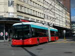 (230'098) - VB Biel - Nr. 59 - Hess/Hess Gelenktrolleybus am 8. November 2021 beim Bahnhof Biel
