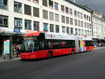 (230'132) - VB Biel - Nr. 97 - Hess/Hess Gelenktrolleybus am 8. November 2021 in Biel, Guisanplatz