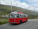 (240'787) - VB Biel - Nr. 21 - Berna/Hess Trolleybus am 9. Oktober 2022 in Biel, Stadien