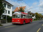 VB Biel/790283/240816---vb-biel---nr (240'816) - VB Biel - Nr. 21 - Berna/Hess Trolleybus am 9. Oktober 2022 in Biel, Lerchenweg