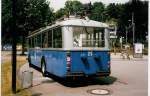 (034'202) - VBL Luzern - Nr. 25 - FBW/FFA Trolleybus am 13. Juli 1999 in Luzern, Verkehrshaus