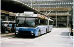 (034'232) - VBL Luzern - Nr. 189 - NAW/Hess Gelenktrolleybus am 13. Juli 1999 beim Bahnhof Luzern