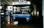 (035'615) - VBL Luzern - Nr. 189 - NAW/Hess Gelenktrolleybus am 28. August 1999 in Luzern, Depot