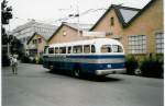 VBL Luzern/220406/035623---vbl-luzern---nr (035'623) - VBL Luzern - Nr. 76/LU 15'020 - Twin Coach am 28. August 1999 in Luzern, Depot