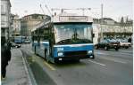 (038'210) - VBL Luzern - Nr. 259 - NAW/R&J-Hess Trolleybus am 30. Dezember 1999 in Luzern, Schwanenplatz