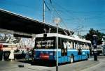(109'231) - VBL Luzern - Nr. 253 - NAW/R&J-Hess Trolleybus am 16. Juli 2008 beim Bahnhof Luzern