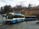 (131'477) - VBL Luzern - Nr. 265 - NAW/R&J-Hess Trolleybus am 8. Dezember 2010 in Luzern, Maihof