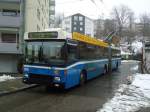 (131'796) - VBL Luzern - Nr. 190 - NAW/Hess Gelenktrolleybus am 29. Dezember 2010 in Luzern, Wrzenbach