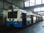 (139'254) - VBL Luzern - Nr. 262 - NAW/R&J-Hess Trolleybus am 2. Juni 2012 in Luzern, Depot