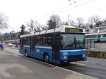 (148'990) - VBL Luzern - Nr. 280 - NAW/R&J-Hess Trolleybus am 16. Februar 2014 in Luzern, Verkehrshaus