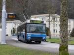 (149'021) - VBL Luzern - Nr. 280 - NAW/R&J-Hess Trolleybus am 16. Februar 2014 in Luzern, Hirtenhof